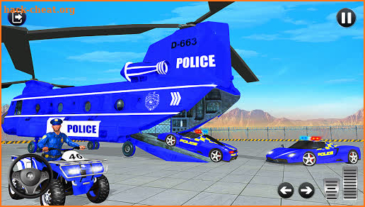 Grand Police Vehicles Transport Truck screenshot