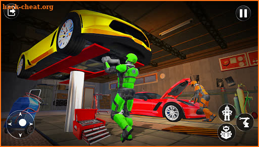 Grand Robot Car Mechanic screenshot