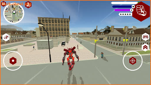 Grand Robot Car Transforme Futuristic Supercar screenshot