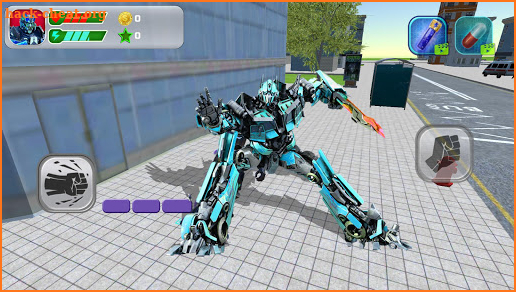 Grand Robot Transform City Battle screenshot