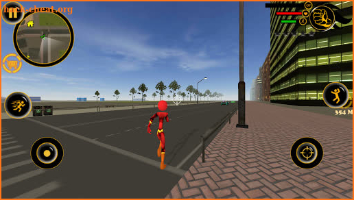 Grand Stickman Flash Rope Hero Gangstar Crime screenshot