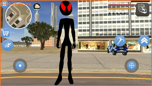 Grand Stickman Theft Rope Hero screenshot