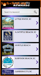 Grand Strand Local Loyalty Rewards screenshot