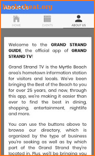 Grand Strand TV's Grand Strand Guide screenshot