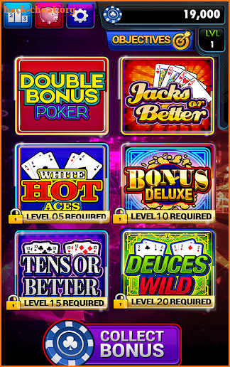 Grandeur Casino - Video Poker screenshot