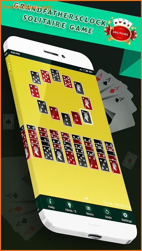 Grandfather's Clock Solitaire  - Classic Card Game screenshot