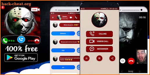 grandpa killer jason's video call chat simulator screenshot