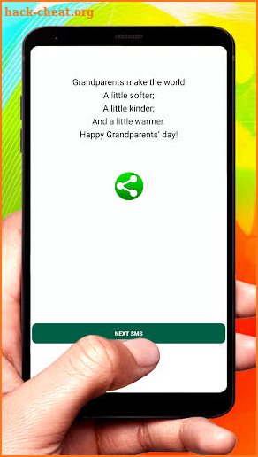 Grandparents Day SMS Text Message screenshot