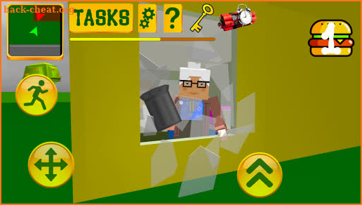 Granny Blocky Neighbor. Craft Escape screenshot