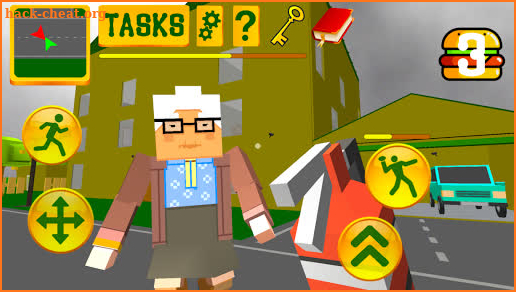 Granny Craft Neighbor. Blocky Escape screenshot