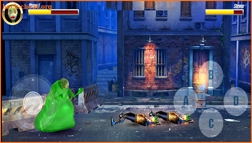 Granny Green Alien Fighting screenshot