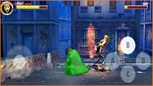 Granny Green Alien Fighting screenshot