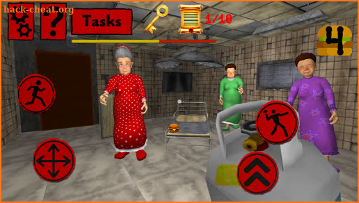 Granny's Secret. Hospital Neighbor Escape 3D screenshot