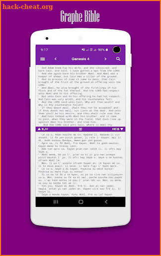 Graphe Bible Playlist screenshot