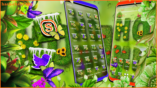 Grass Home Decoration Theme screenshot