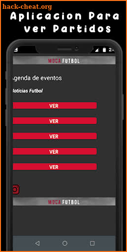 Gratis Moca Futbol Clue screenshot