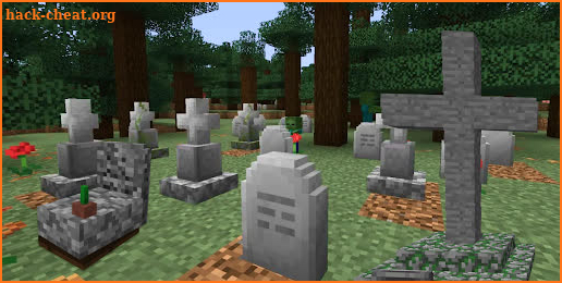 Gravestone Mod for Minecraft screenshot