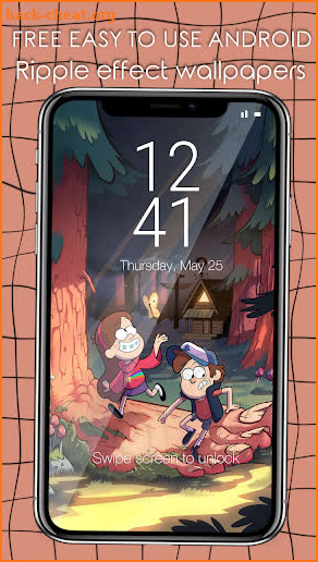 Gravity Falls Cartoons HD Live Wallpaper screenshot