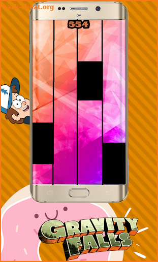 Gravity Falls Piano Tiles Game screenshot