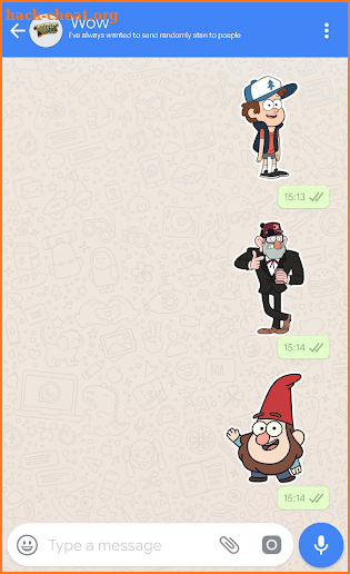 Gravity Falls Stickers - WASticker screenshot