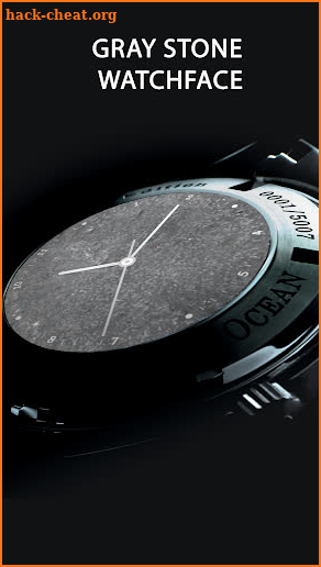 Gray Stone Watchface screenshot