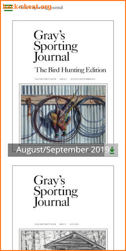 Gray's Sporting Journal screenshot