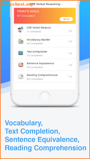 GRE Verbal Prep Master screenshot