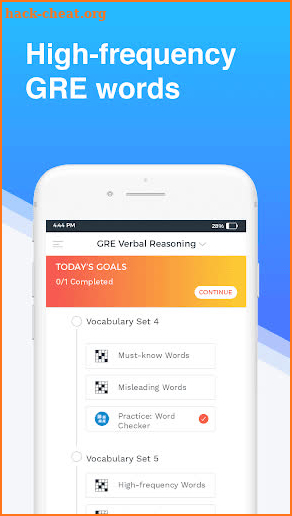 GRE Verbal Prep Master screenshot