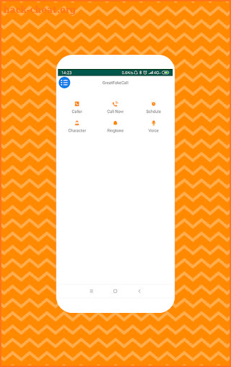 Great Fake Call screenshot