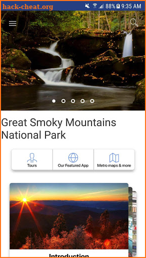 Great Smoky Mountains Travel Guide screenshot