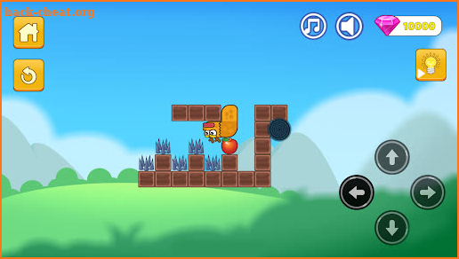 Greedy Apple Worm Puzzle screenshot