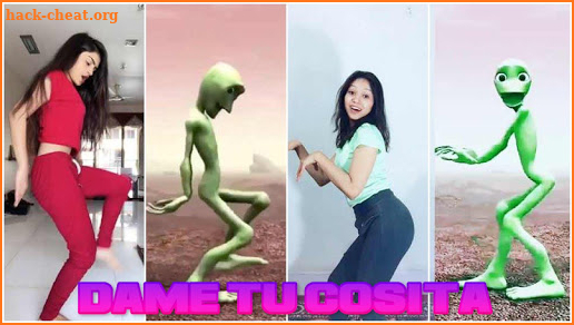 green alien dance  : dame tu cosita screenshot