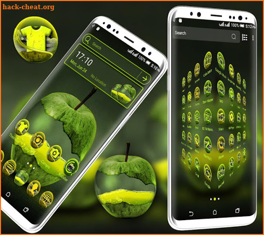 Green Apple Launcher Theme screenshot