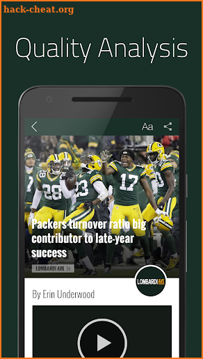 Green Bay Football: Fan News screenshot