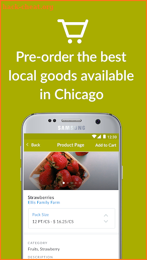 Green City Market App screenshot