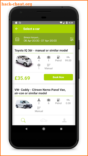 Green Motion Car and Van Hire screenshot