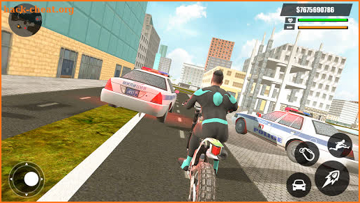 Green Rope Hero Crime City Games – Gangstar Crime screenshot