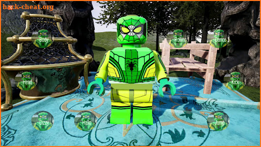 Green Spider Brickman screenshot