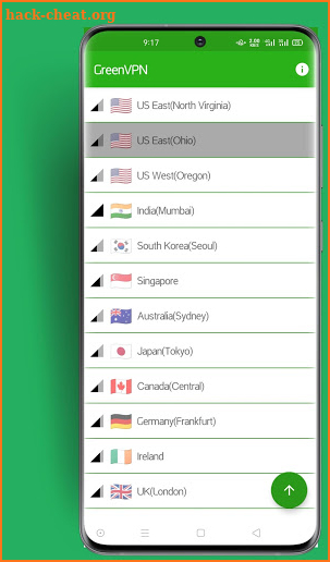 Green VPN - Free, Fast & Secure VPN screenshot