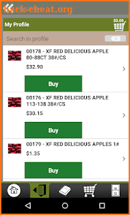 Greenleaf Ordering App screenshot