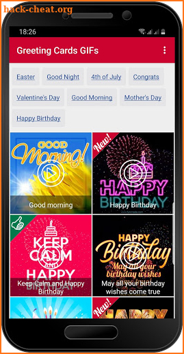 Greeting Cards GIFs screenshot