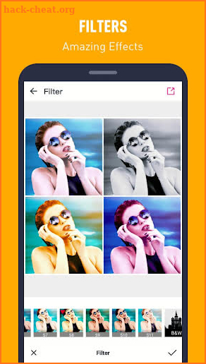 Grid Photo Tips Video Editor screenshot