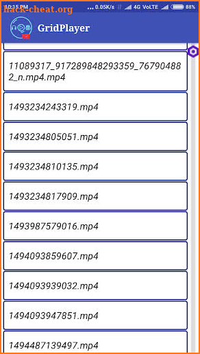 Grid Player screenshot