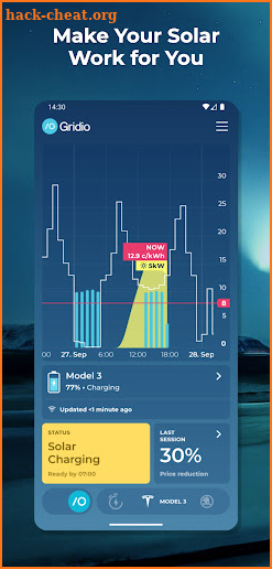 Gridio - smart charge your EV screenshot