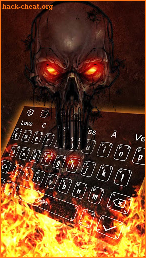 Grim Hell Fire Keyboard screenshot