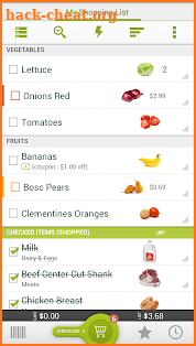 Grocery King Shop List Free screenshot