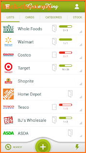 Grocery King Shopping List screenshot