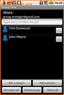 GroupManager Ad Free screenshot