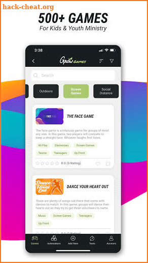 Grow Games & Icebreakers screenshot