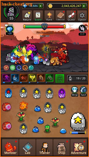 Grow Merge Monsters screenshot